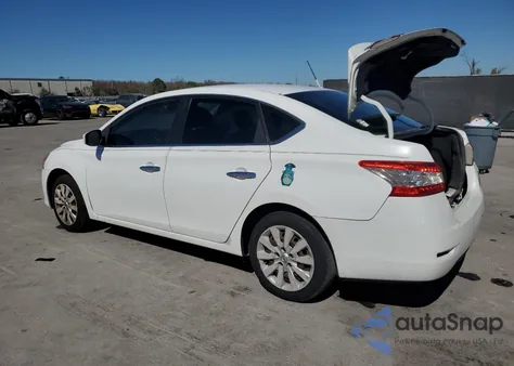 2014 Nissan Sentra S z USA, uszkodzony, nr VIN 3N1AB7AP2EY248754